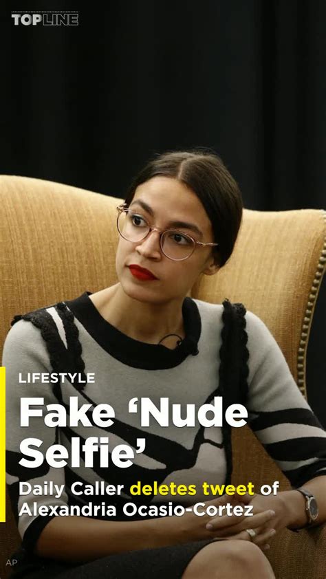 aoc naked pics|Fake Nude Photo of Alexandria Ocasio.